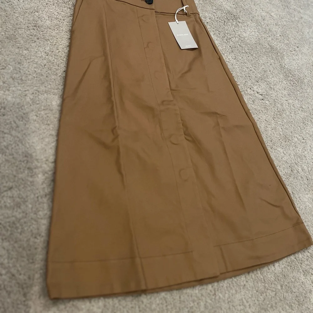 Everlane Cotton A-line Skirt - Picture 3 of 7